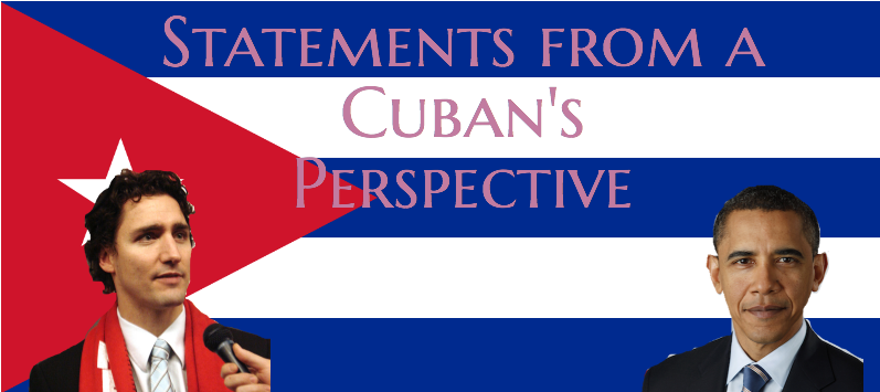Statements Regarding Fidel Castro From A Cuban's Perspective - Barack Obama Clipart (800x451), Png Download