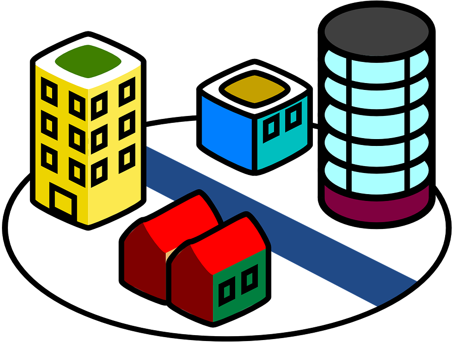 Office Building Clip Art - Png Download (1280x878), Png Download