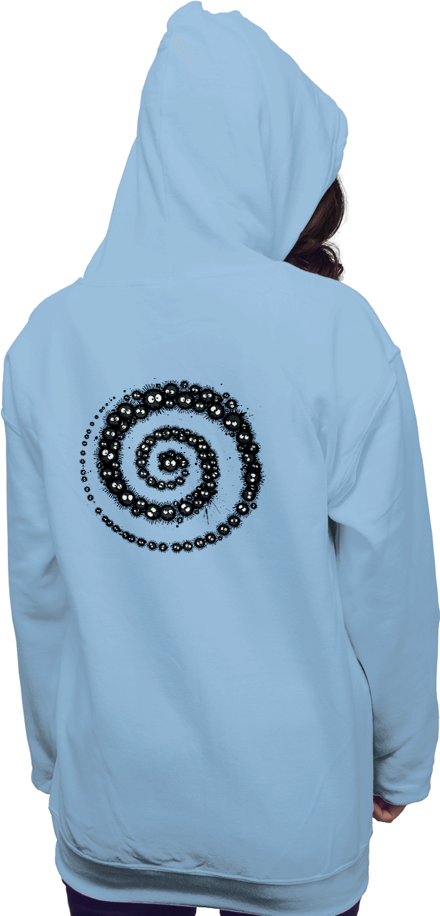Soot Spiral - Sweatshirt Clipart (900x1294), Png Download