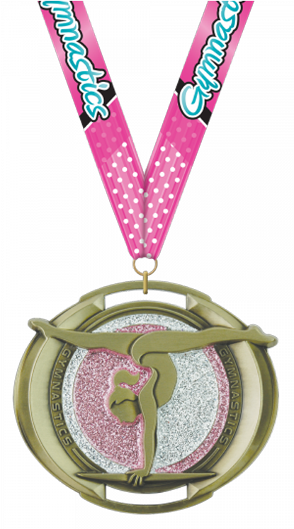 Una Gran Variedad De Listones Sublimados Incluidos - Medal Clipart (414x766), Png Download