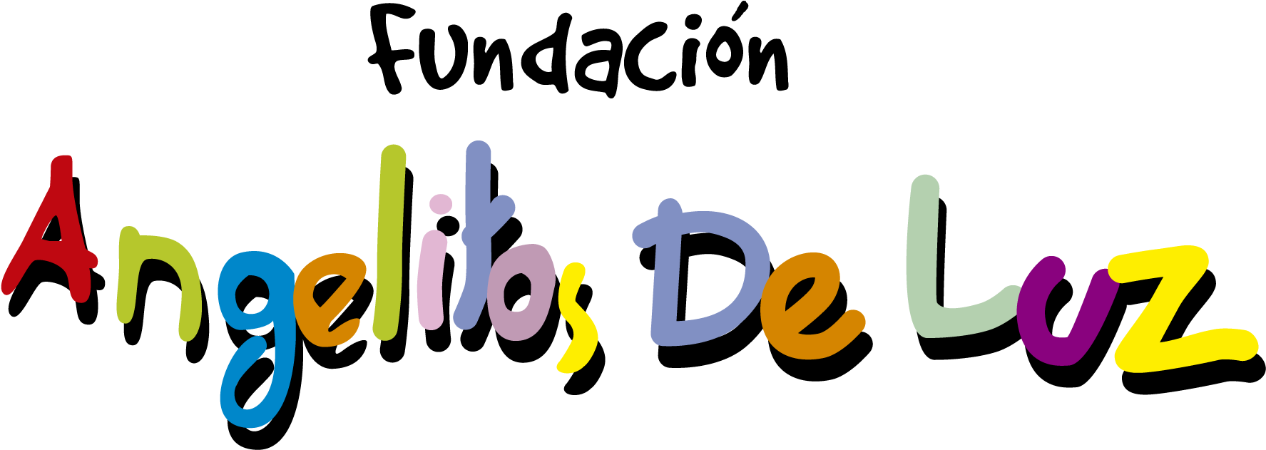 Logo Angelitos Logo Angelitos Titulo De La Fundacion - Children's Brain Tumor Foundation Clipart (1920x700), Png Download