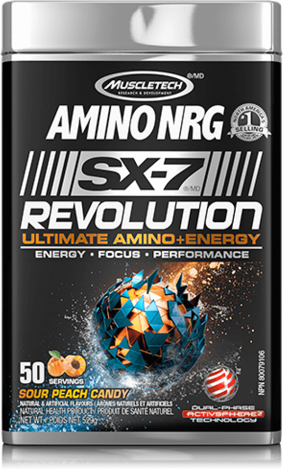 Shop By Category - Muscletech Amino Nrg Sx 7 Revolution Clipart (946x946), Png Download