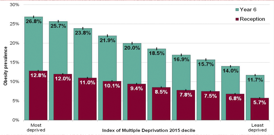 Promoting A Healthier Weight In Your Professional Practice - Obesity And Deprivation Uk Clipart (960x640), Png Download