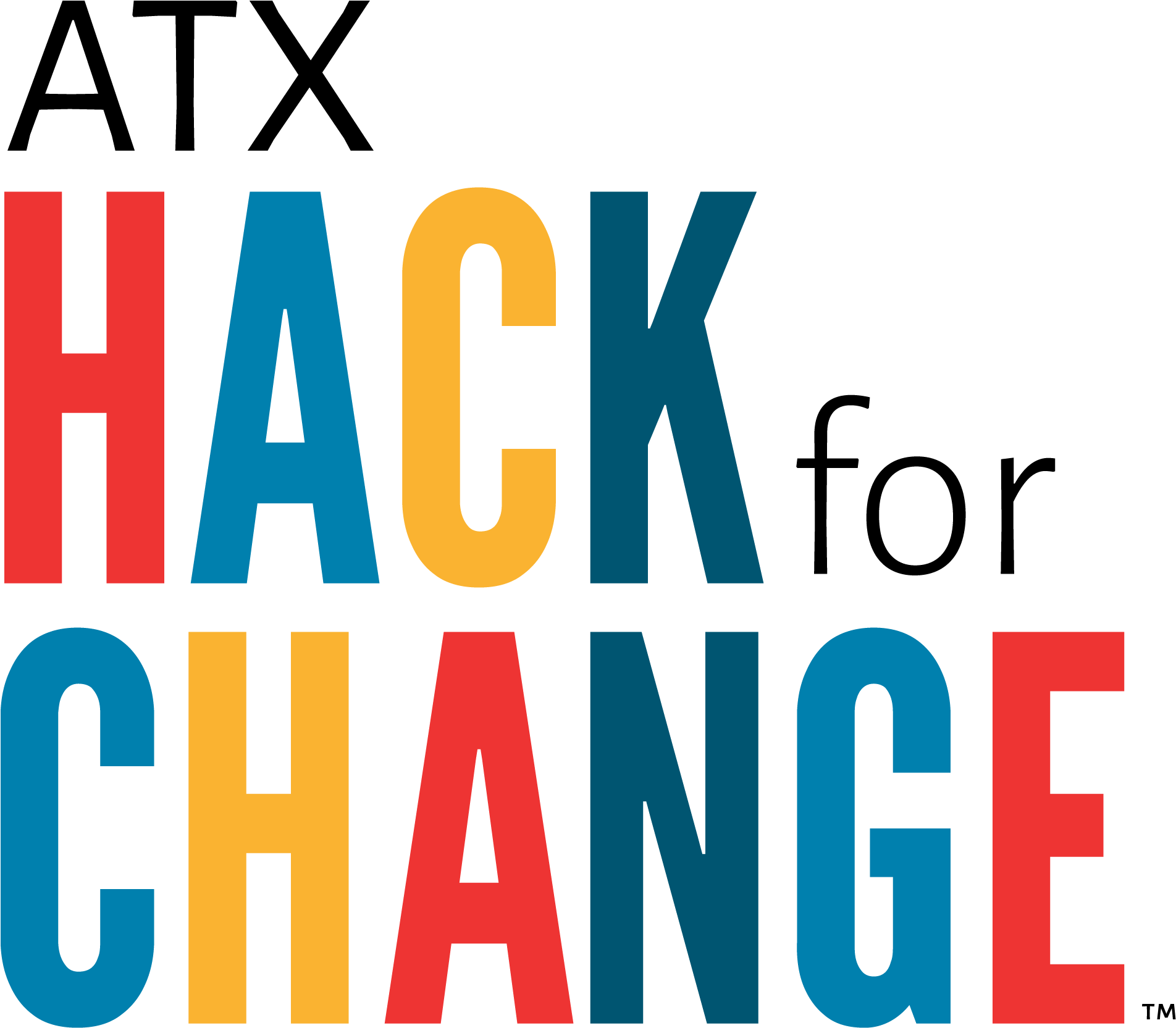 Atx Hack For Change - Graphic Design Clipart (1904x1665), Png Download