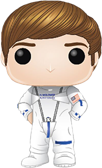 Big Bang Theory - Pop Figure Astronaut Clipart (600x600), Png Download