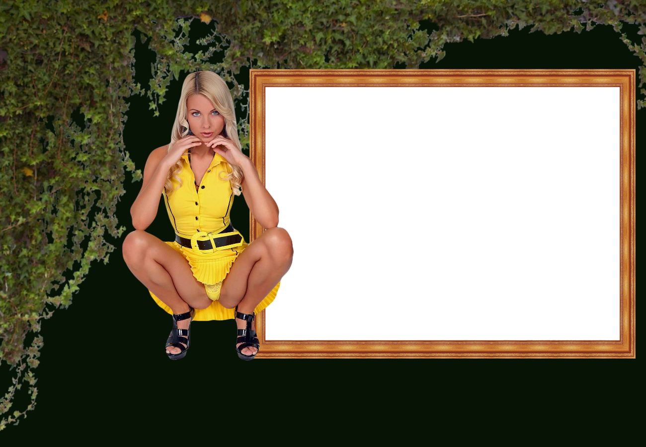 Marcos Con Chicas Png - Sitting Clipart (1300x900), Png Download