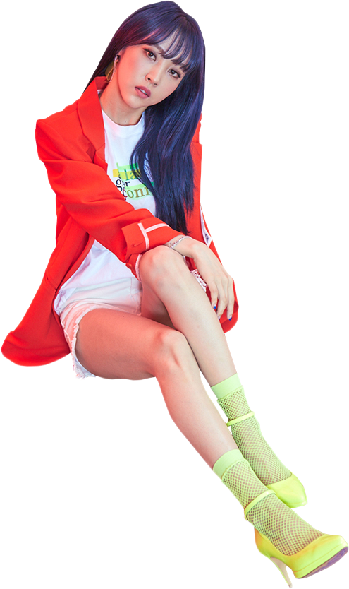#mamamoo #mamamoo 2017 #mamamoo Purple - Girl Clipart (495x834), Png Download