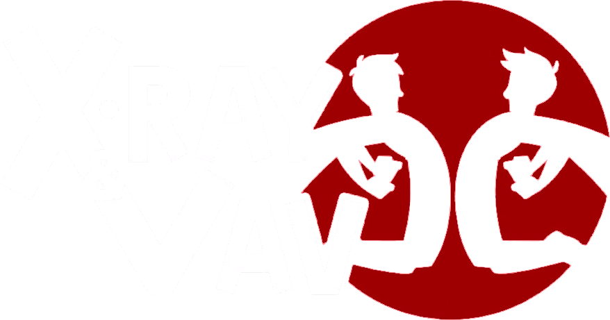 X Ray And Gav Clipart (878x461), Png Download