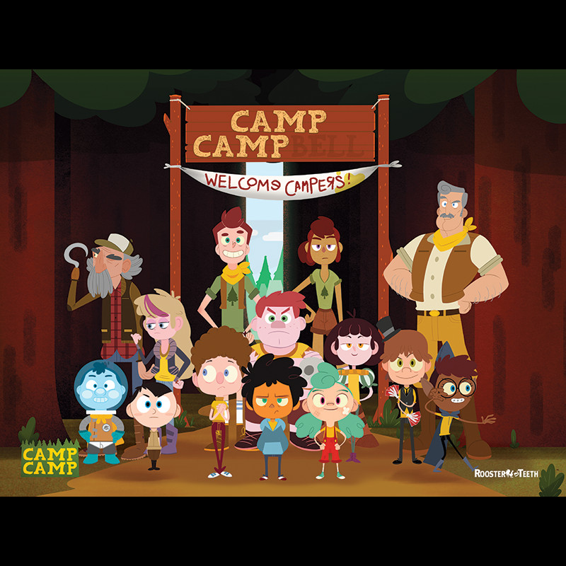 Camp Camp X Reader Clipart (800x800), Png Download