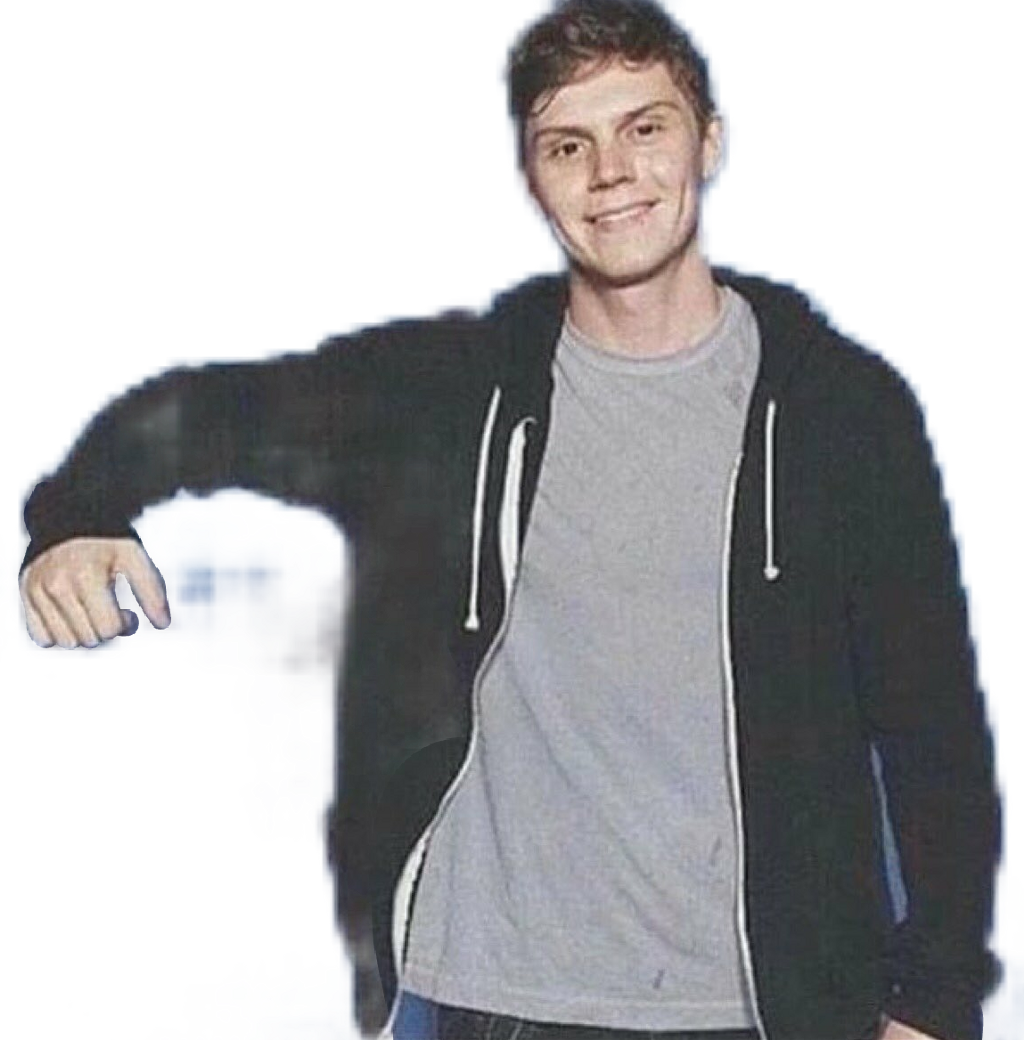Evan Peters Americanhorrorstory Tatelangdon Kitwalker - Sweatshirt Clipart (1024x1040), Png Download