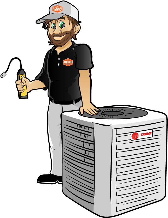 Plumber Clipart Water Damage - Cartoon - Png Download (650x849), Png Download