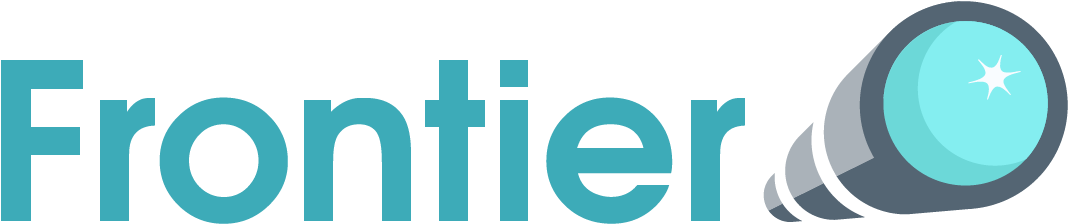 Frontierlogo Wide - Frontier Espark Clipart (1140x420), Png Download