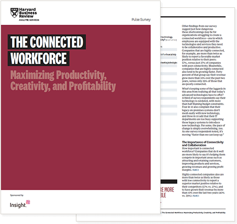 The Connected Workforce - Enterprise Software Clipart (800x485), Png Download