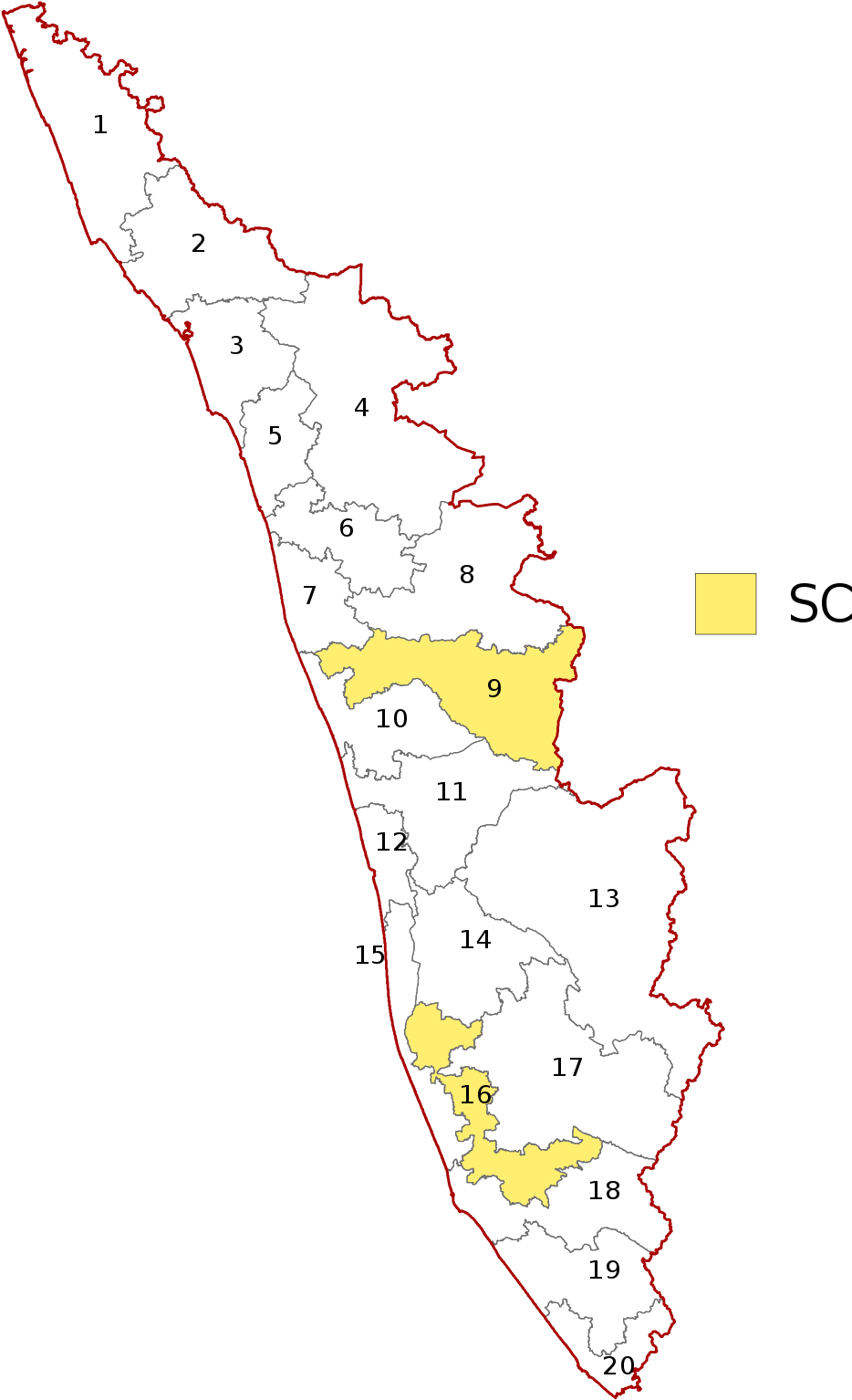 Lok Sabha Seats In Kerala Clipart (1200x1633), Png Download