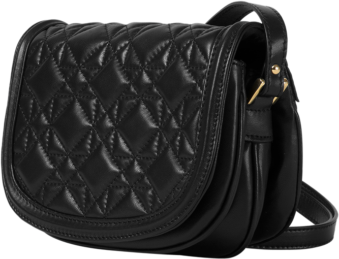 Mini Quilted Leather Bag - Shoulder Bag Clipart (900x900), Png Download