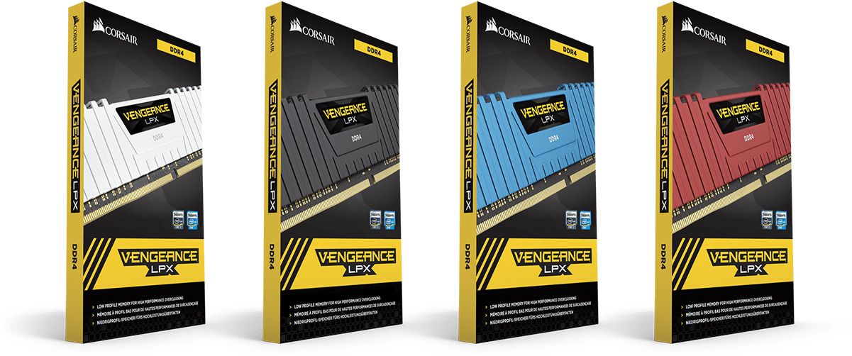 Backed By Corsair - Ddr4 8gb 2666 Lpx Vengeance Corsair Clipart (1200x600), Png Download