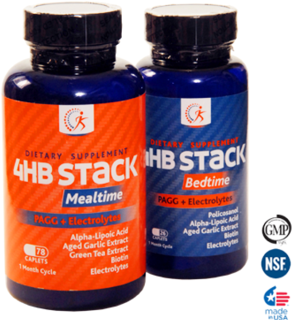 4hb Stack Pagg Electrolytes Supplement - Made In Usa Clipart (620x830), Png Download