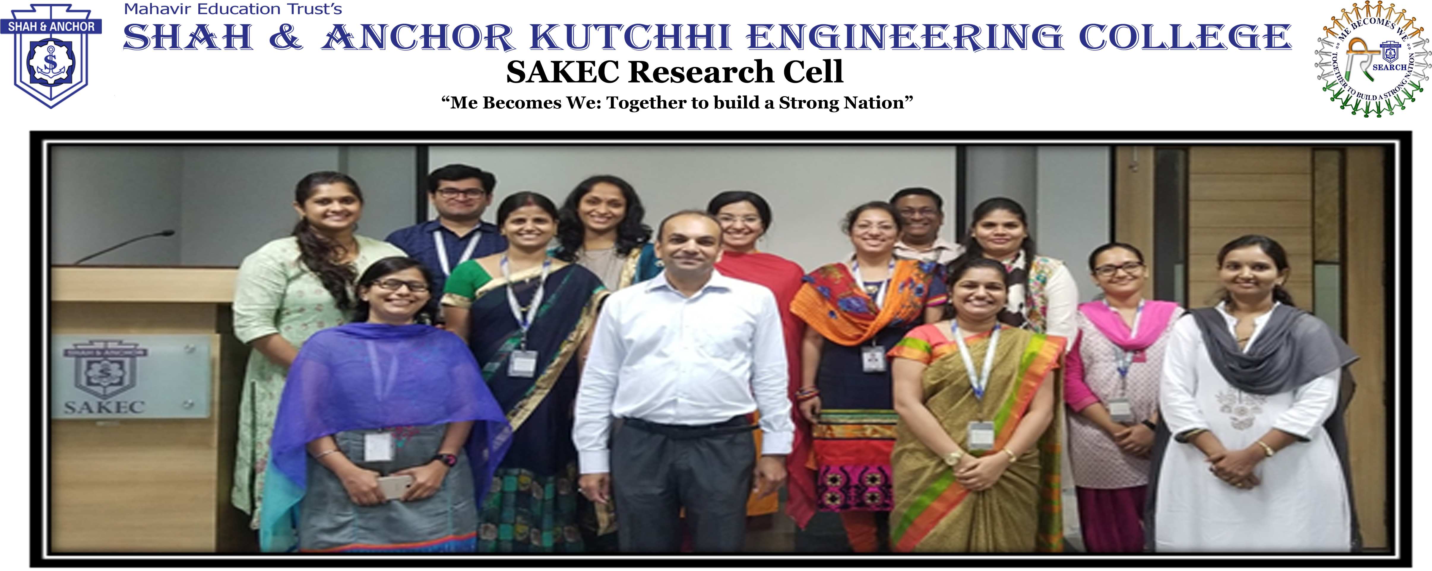 Sakec Research Cell Strives Towards The Vision And - Student Clipart (5000x2000), Png Download