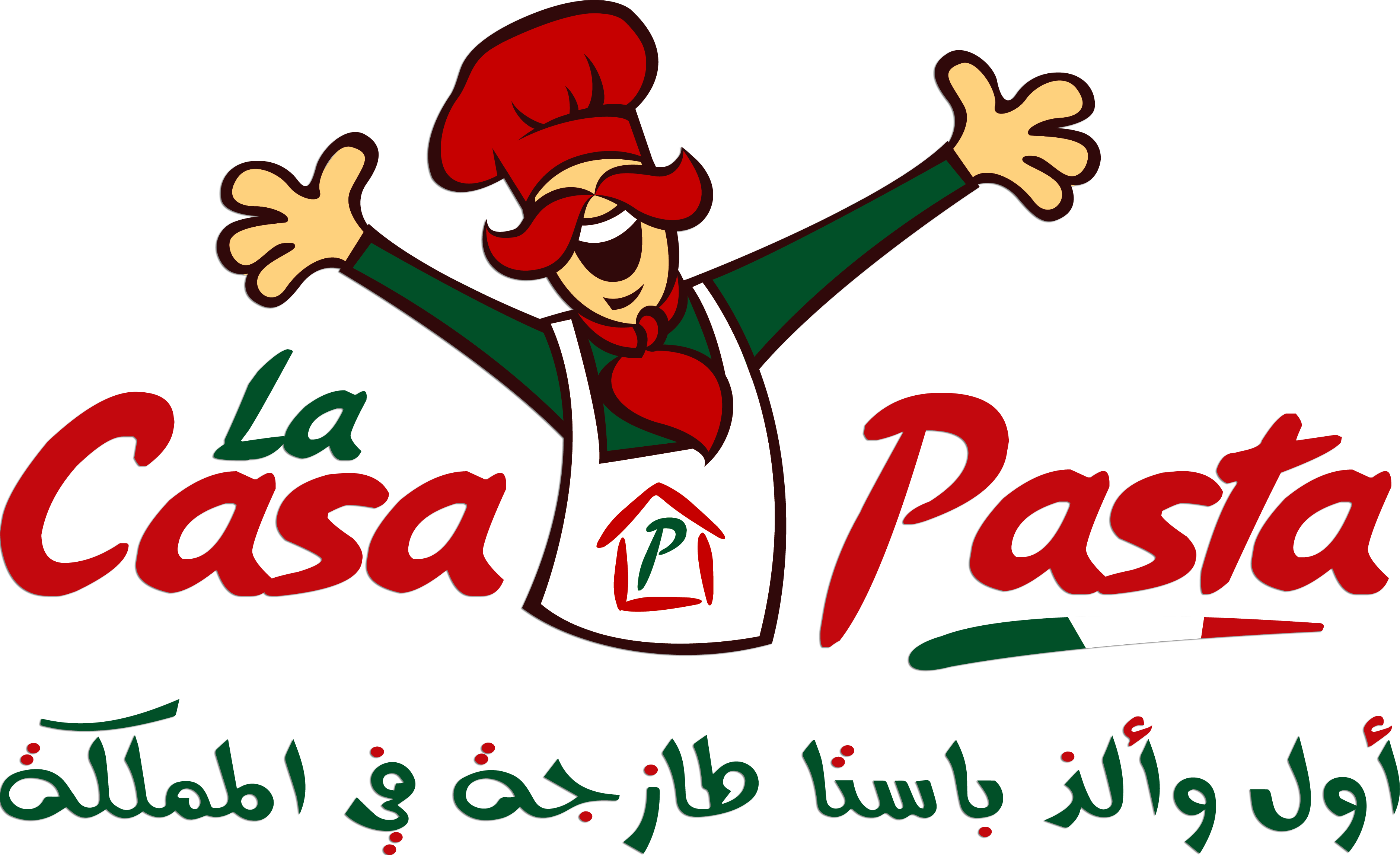 Free Stock La Casa In Saudi Arabia Hungerstation - La Casa Pasta Dammam Clipart (3761x2297), Png Download