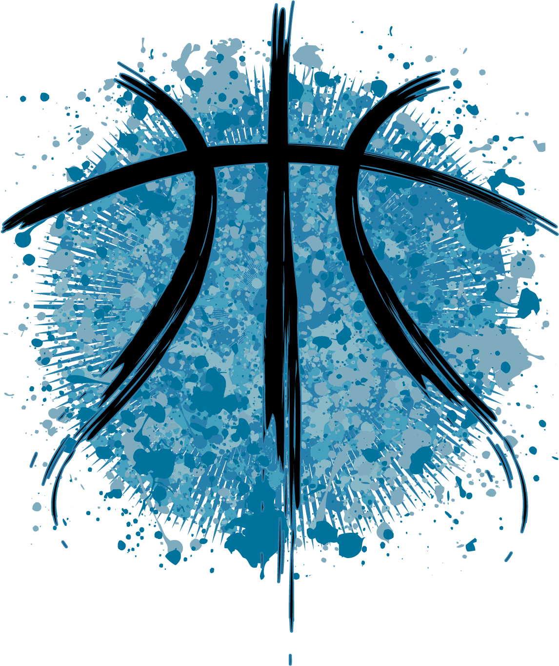 Basketball Design Png Clipart (2048x2048), Png Download