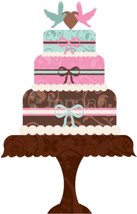 Download Wedding Cake Png Images Background - Wedding Cake Png Clipart Transparent Png (480x746), Png Download