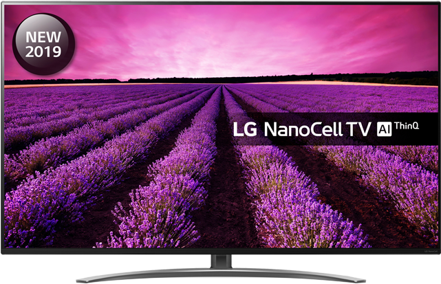 Lg 49sm8600pla 49" Smart 4k Ultra Hd Tv With Hdr, Nano - Ultra-high-definition Television Clipart (640x640), Png Download
