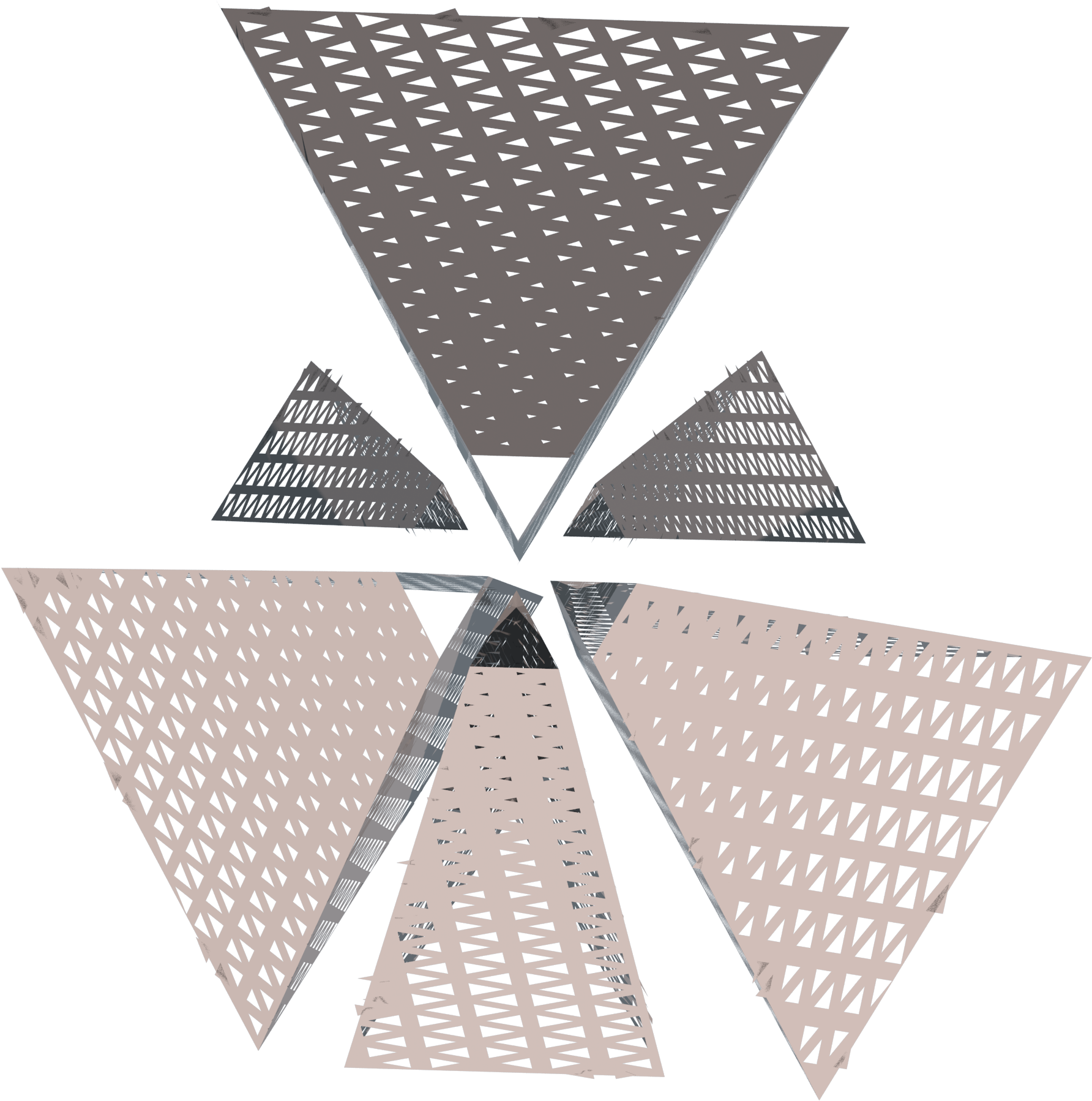 Lighting Fixture 1 4 - Triangle Clipart (3840x2160), Png Download