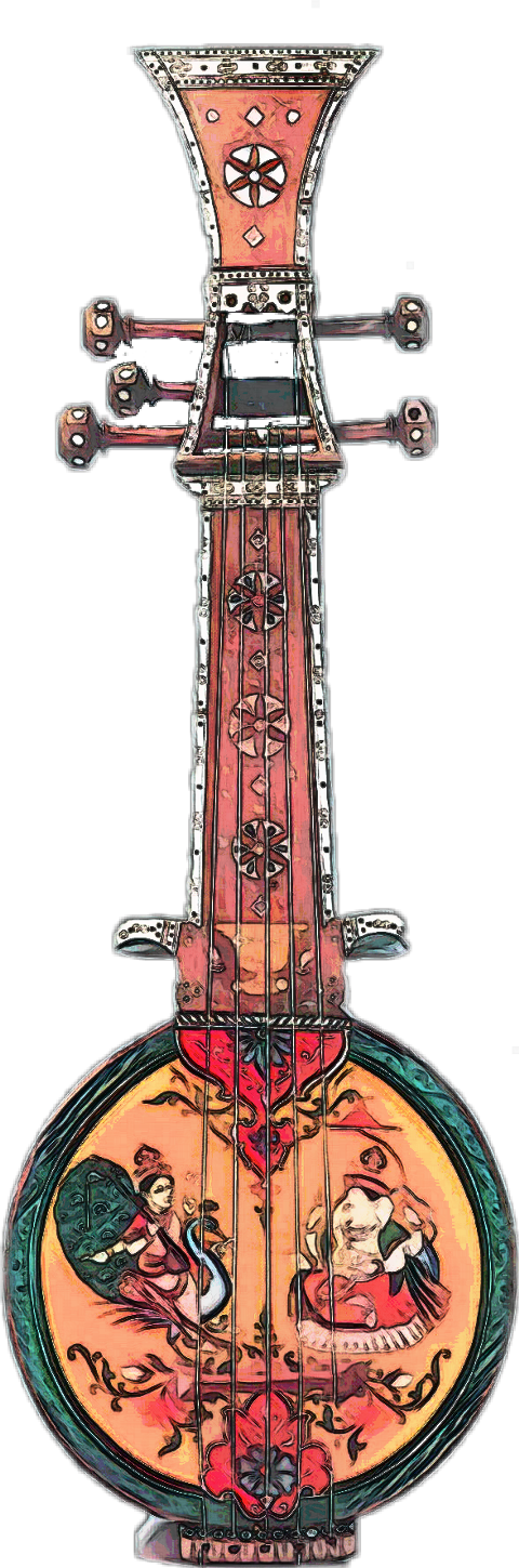 Tambura Png Clipart (480x1449), Png Download