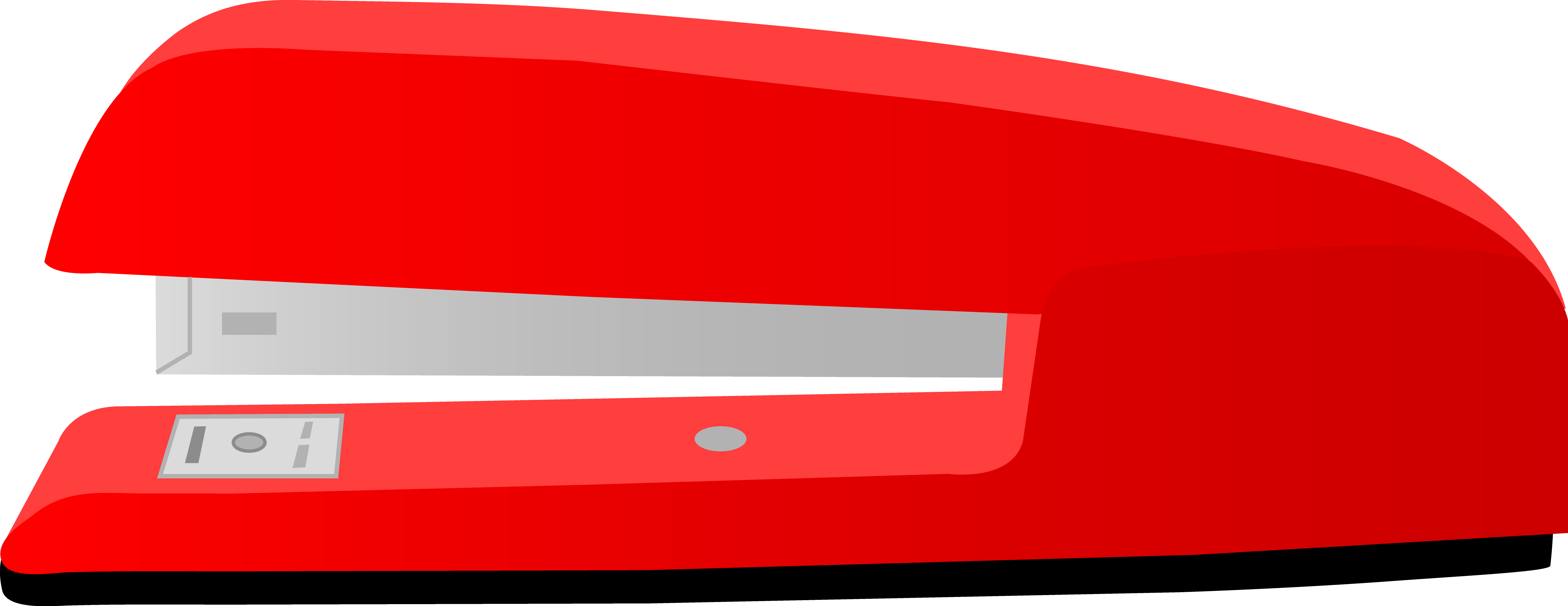 Free Stapler Cliparts, Download Free Clip Art, Free - Red Stapler Clipart - Png Download (5883x2275), Png Download