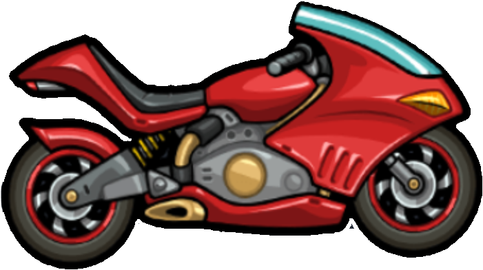 Motorcycle Clipart (886x522), Png Download