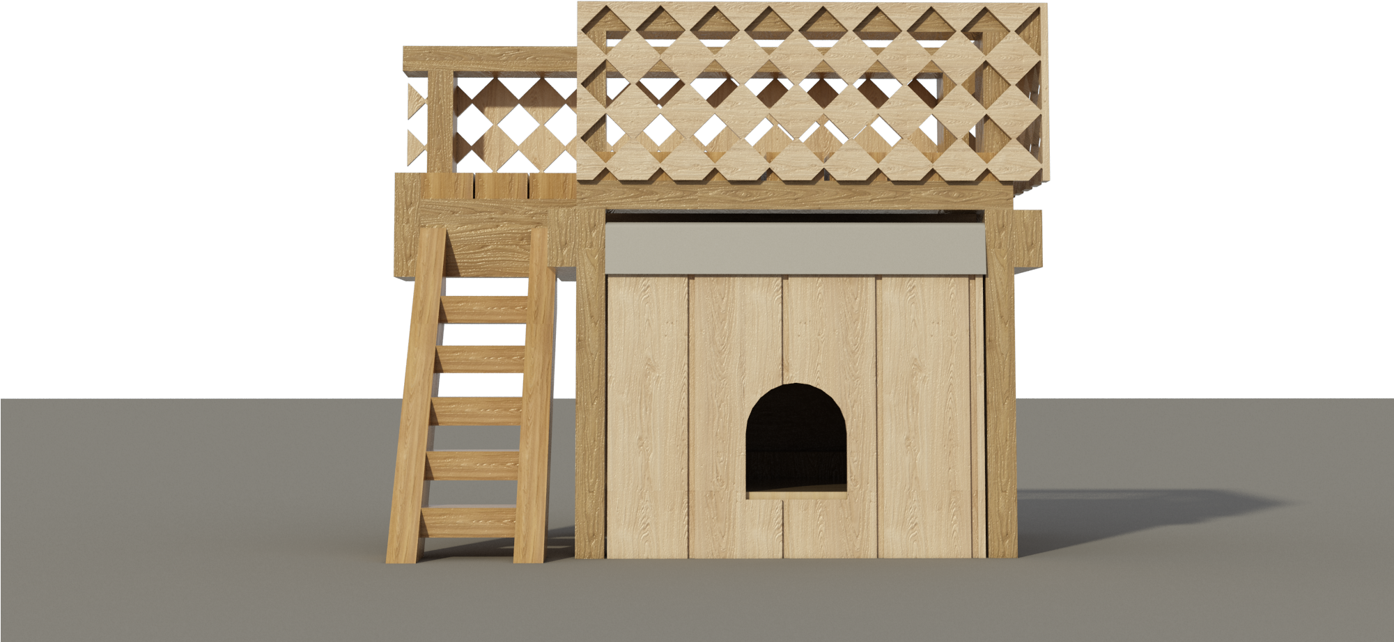Dog House Plans - Plywood Clipart (2000x1333), Png Download