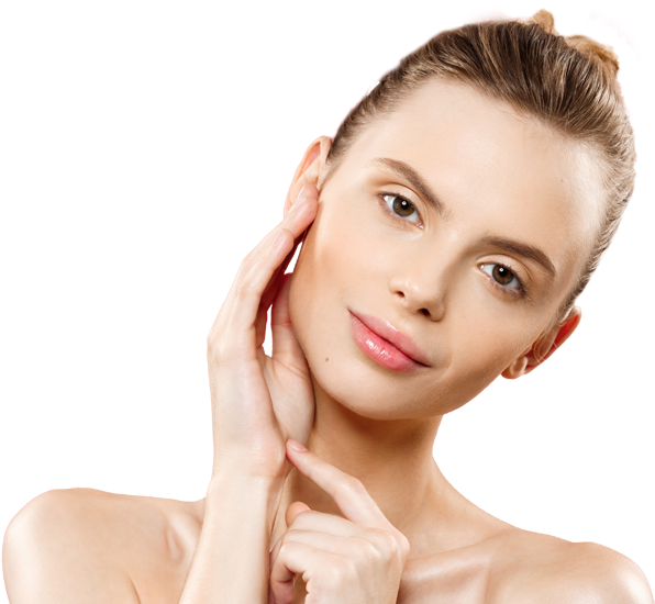 Laser Unwanted Facial Hairs & Body Hair - Facial Treatment With Diamond Peel Clipart (738x549), Png Download