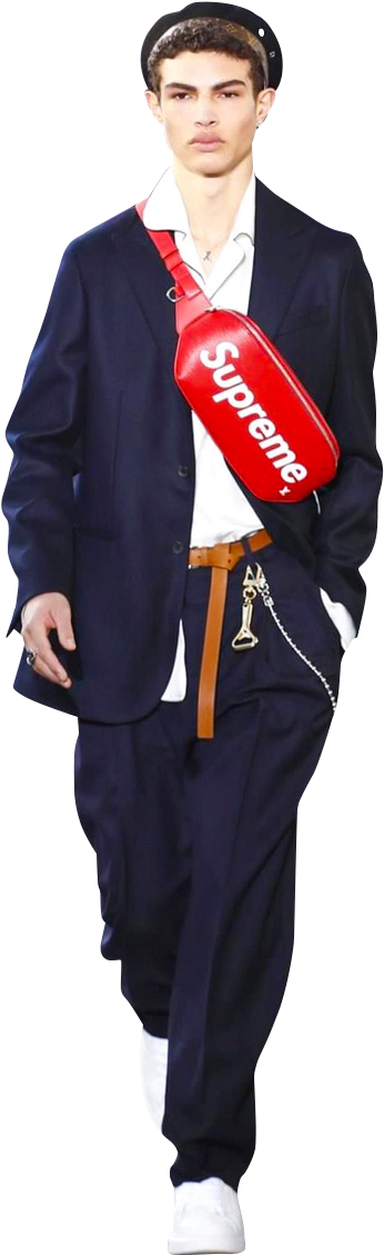 Runway Model Png - Cangurera O Riñonera Moda Clipart (800x1200), Png Download