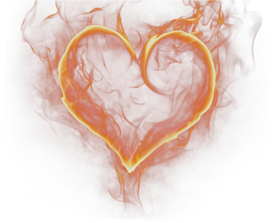 Fair Png Heart Heart Heart Manipulation Fire Heart - Heart Clipart (1024x833), Png Download