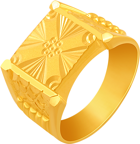 22k Gold Rings For Men Ideas 22k Yellow Gold Mens Ring - 22k Gold Ring Men Clipart (800x800), Png Download