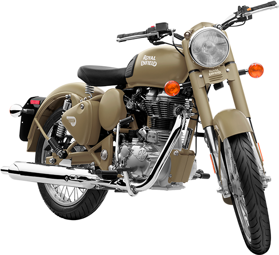 Classic 500 Desert Storm - Royal Enfield Classic Desert Storm Clipart (830x600), Png Download