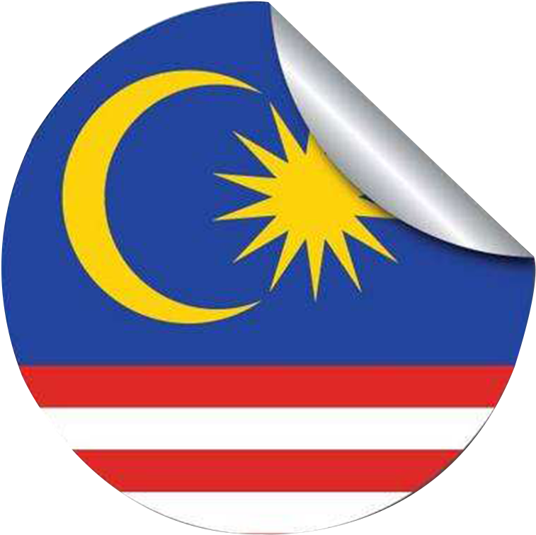 Singapore Flag Clipart Banana - Flag Of Malaysia Clipart - Png Download (757x756), Png Download