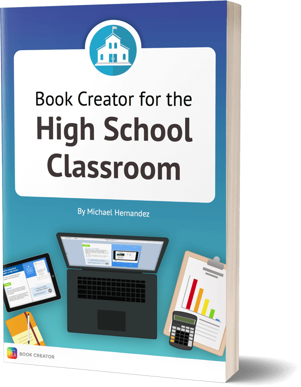 Book Creator The High School Classroom - Book Creator Clipart (600x772), Png Download