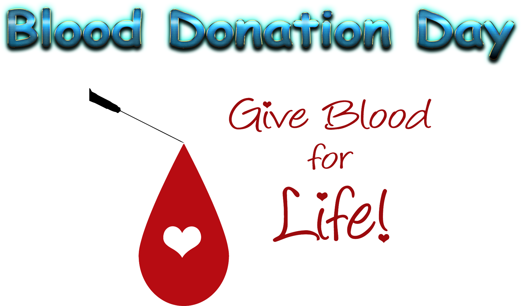 Give Blood Give Life Clipart (1920x1200), Png Download