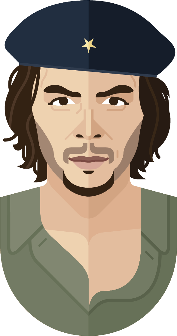 Che Guevara Poster - Che Guevara A4 Poster Clipart (1192x1685), Png Download