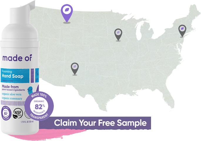 Foaming Organic Baby Soap Sample - Plastic Bottle Clipart (684x480), Png Download