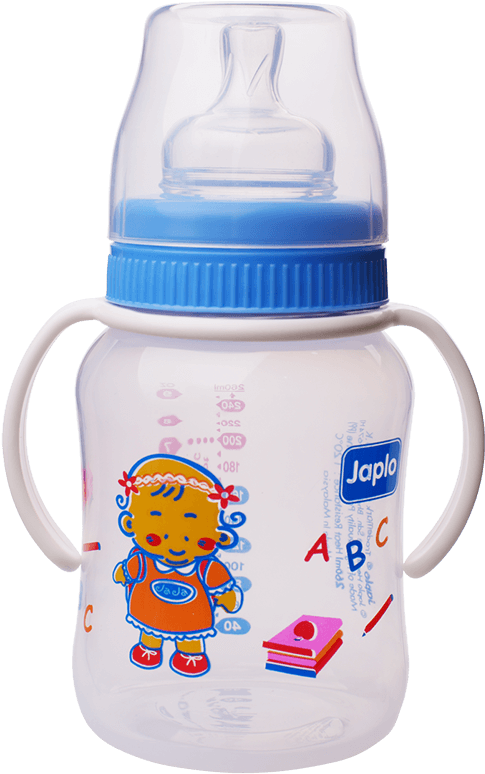 Japlo Deluxe Feeding Bottle - Baby Bottle Clipart (800x800), Png Download