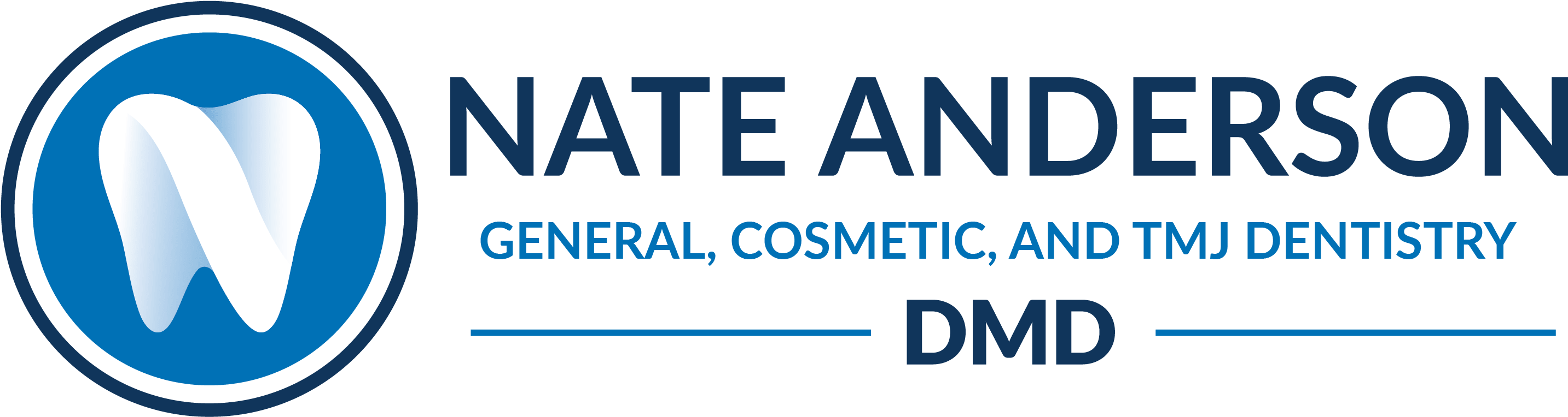 Nate Anderson Dmd - Electric Blue Clipart (2960x812), Png Download