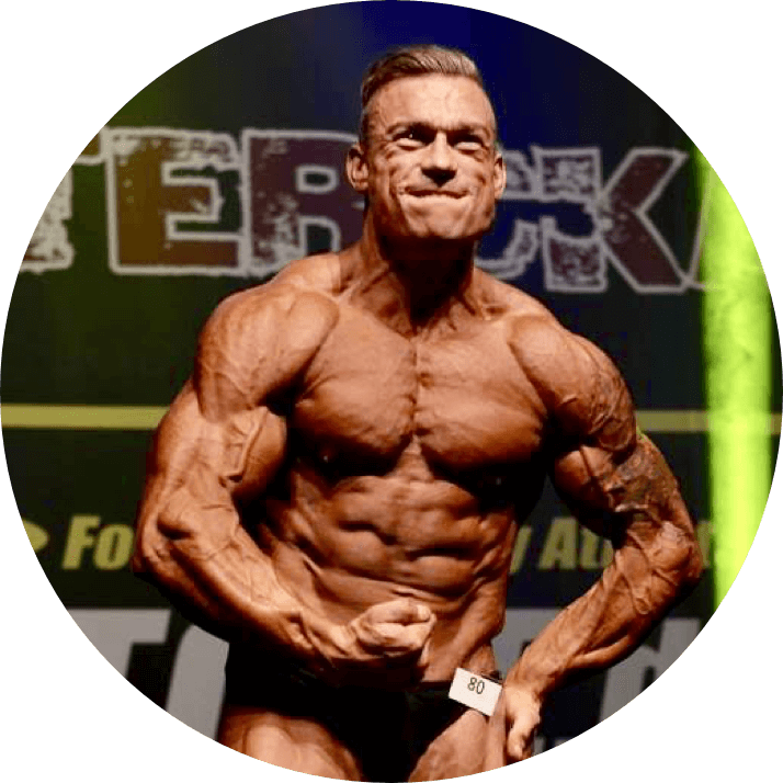 2 X Danmarksmester I Bodybuilding - Rene Olesen Clipart (714x714), Png Download