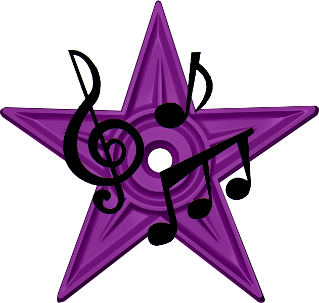 Music Barnstar Hires - Music Notes Clipart (631x599), Png Download