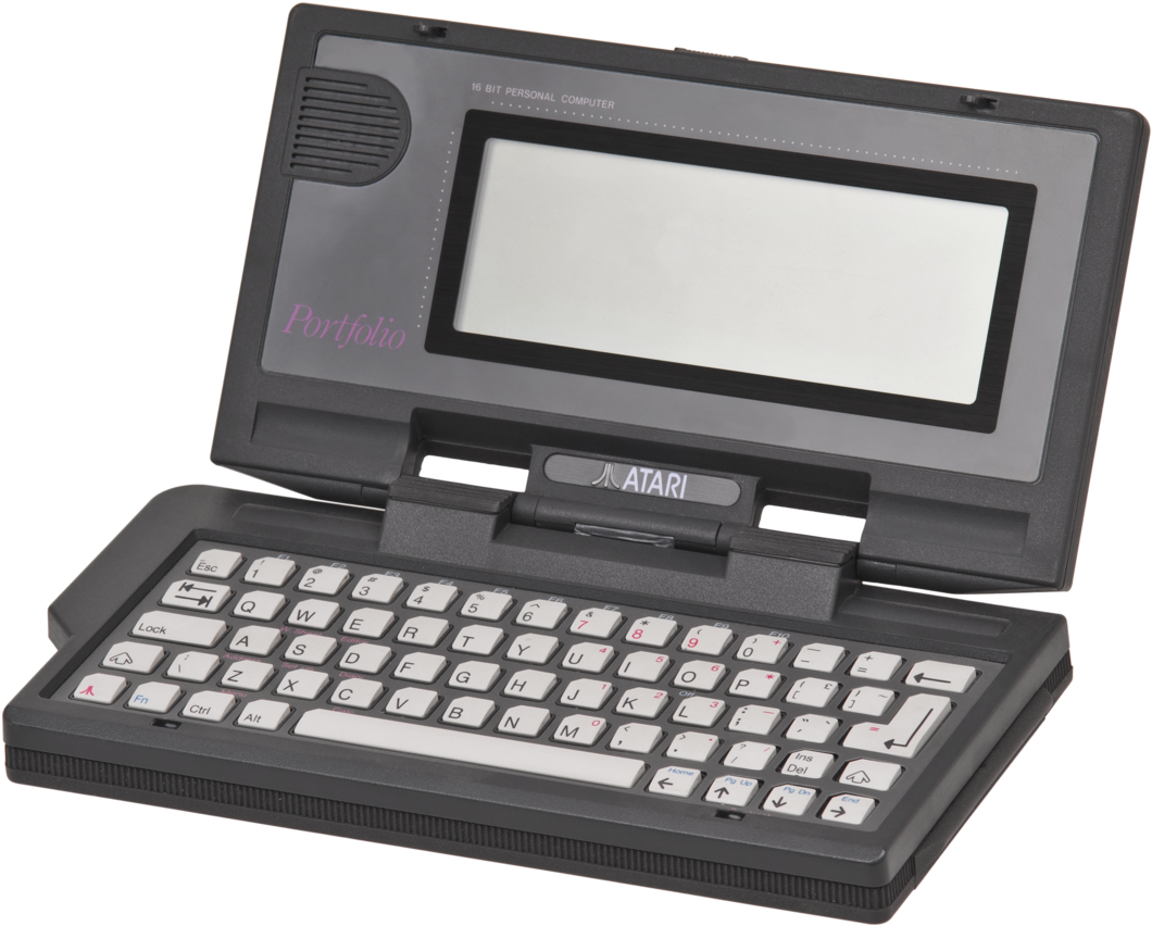 Atari Portfolio 1989 Clipart (1200x975), Png Download
