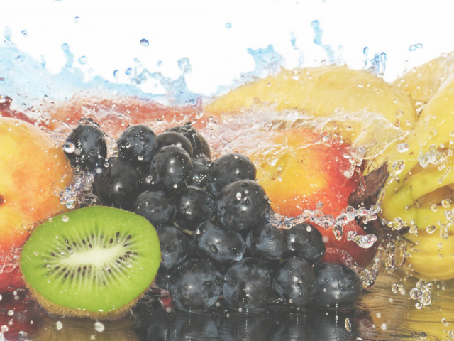 Fruit Water Splash Png Clipart (640x480), Png Download