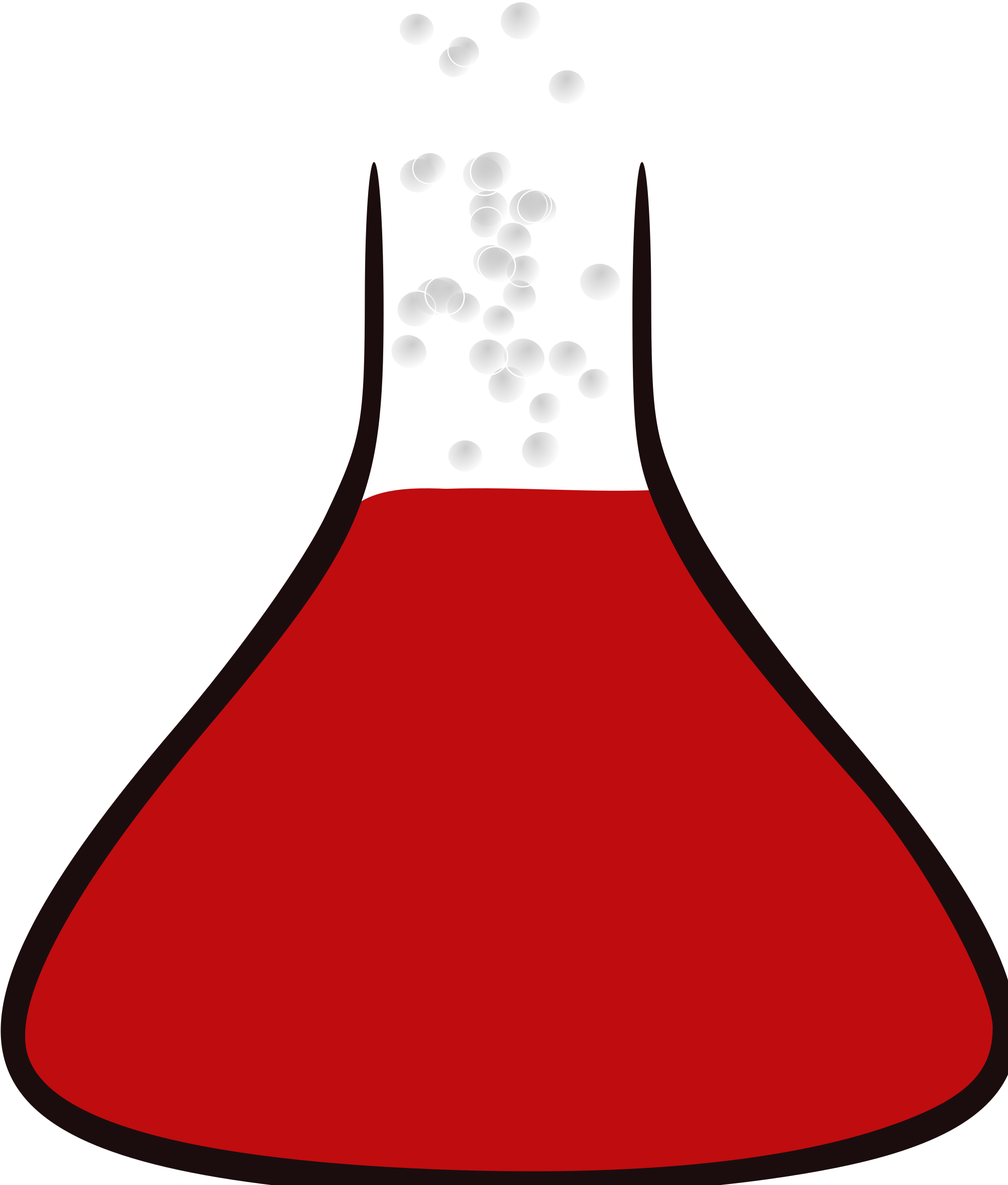 This Free Icons Png Design Of Red Potion With Bubbles Clipart (2029x2400), Png Download