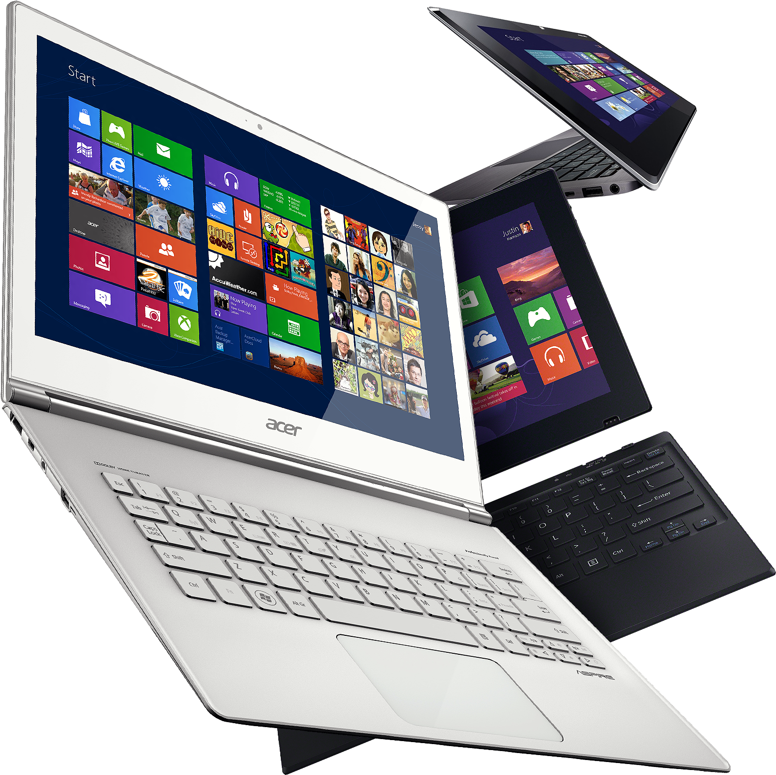 Laptop Png Image Transparent - Laptops Png Hd Clipart (1600x1598), Png Download