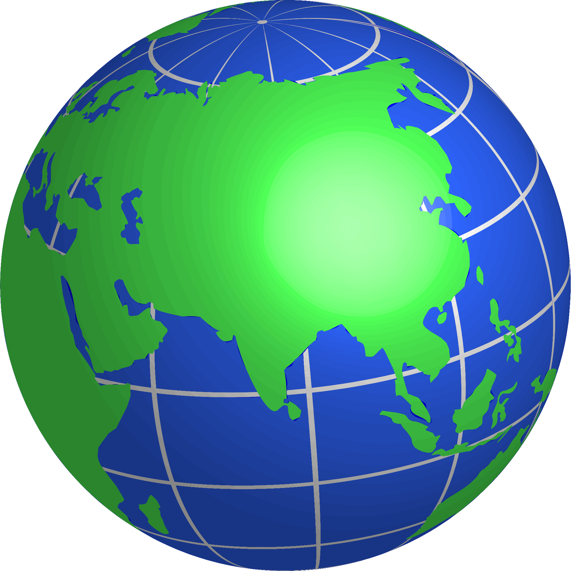 Globe Png - Globe Clipart Asia Transparent Png (1906x1905), Png Download